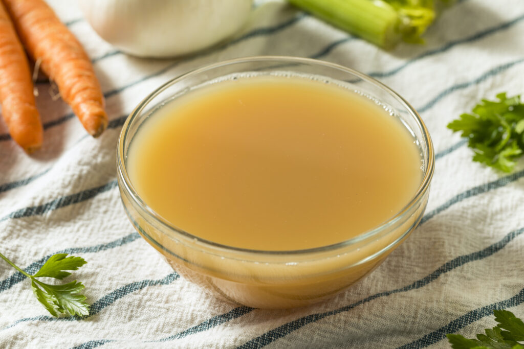 Add bone broth to your meal plan